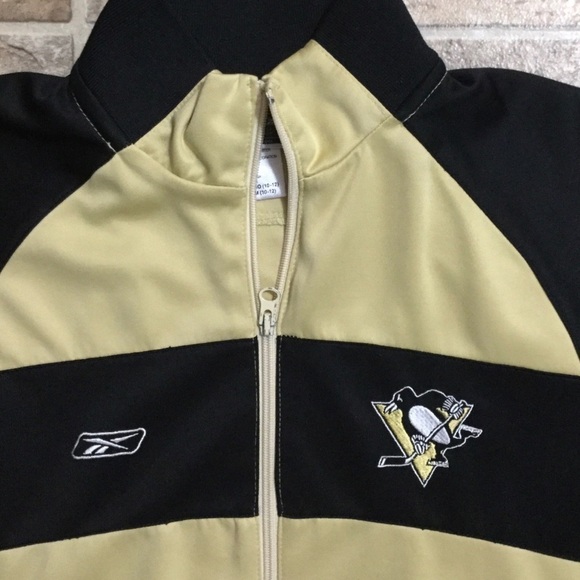 pittsburgh Penguins NHL REEBOK CCM Jacket SZ M NEW - Picture 3 of 9